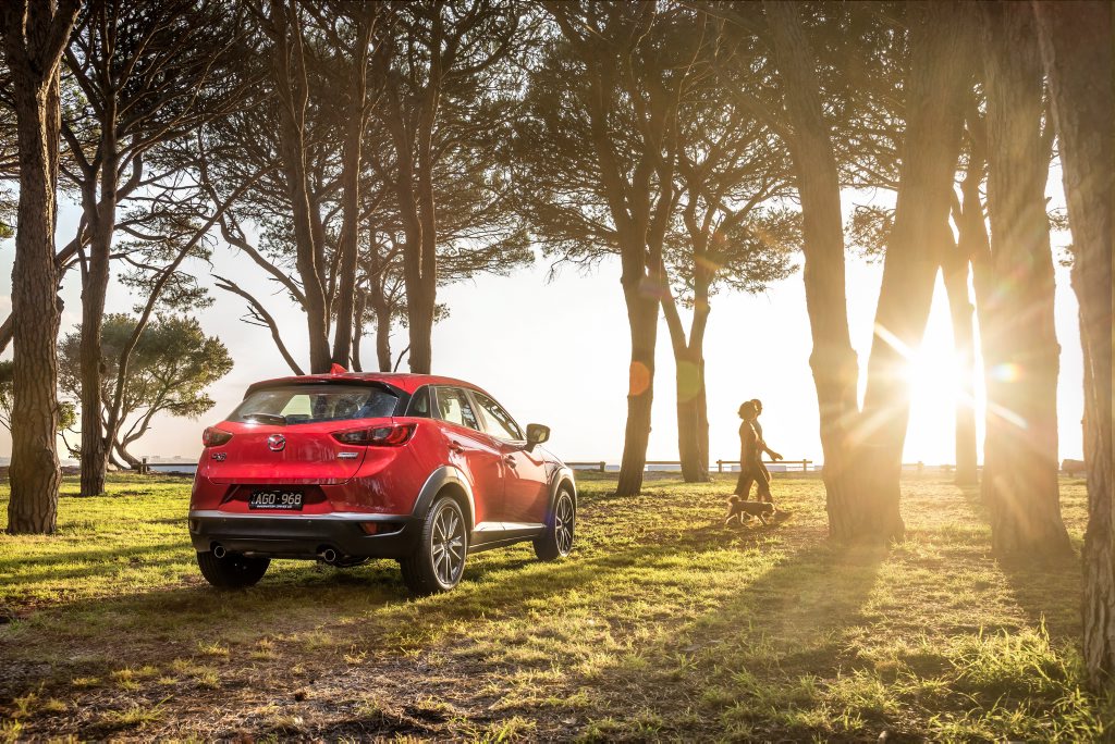 The 2016 Mazda CX-3. The 2016 Mazda CX-3.